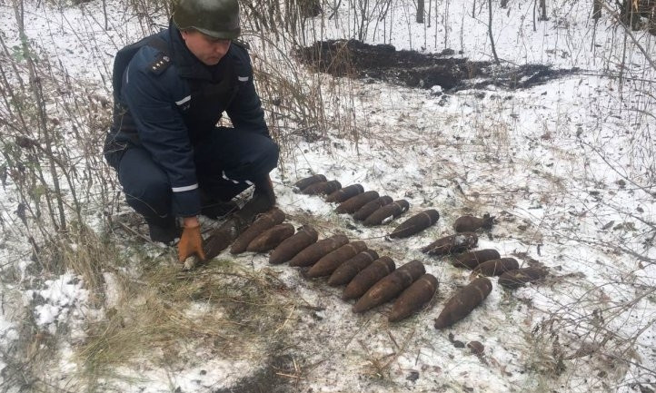 На Днепропетровщине обнаружили снаряды