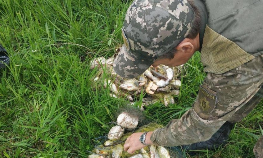 На Днепропетровщине задержали рыбака-браконьера