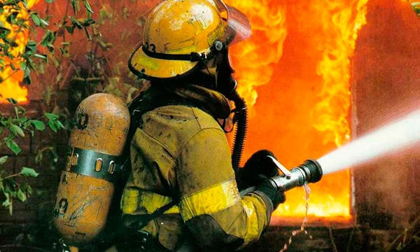 Пожарные потушили огонь в Каменском 