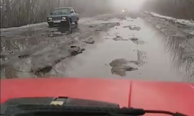 Дороги Днепропетровщины: водители показали состояние трассы Днепр-Никополь