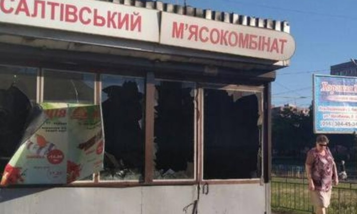 Пожар в Днепре: горел еще один магазин мясокомбината