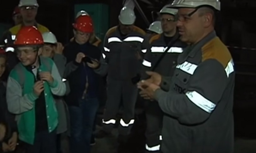 Семейная экскурсия: На Приднепровской ТЭС побывали дети сотрудников 