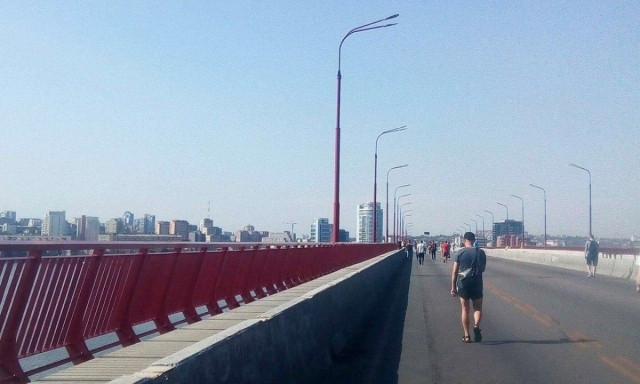 Новый мост полностью перекроют до 14 сентября