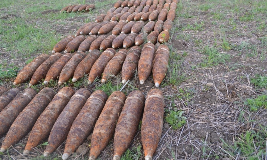 На Днепропетровщине нашли снаряды времен ВОВ