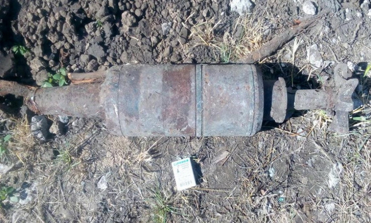 В Днепропетровской области нашли боеприпас 