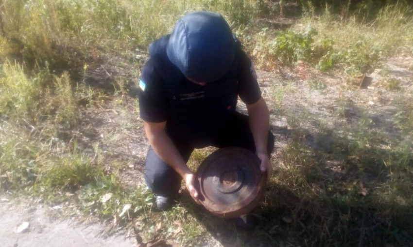 На Днепропетровщине рыбак нашел противотанковые мины 