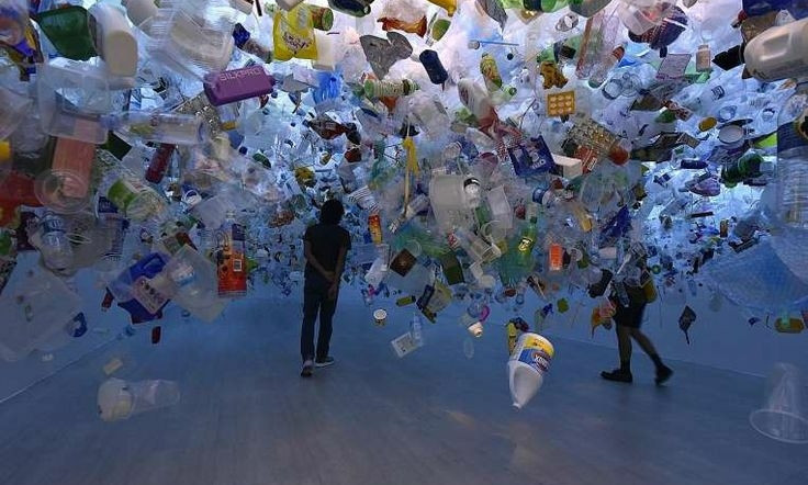 Днепряне решили превратить сортировку отходов в искусство 