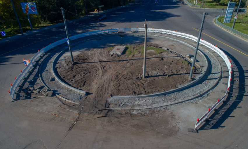 Ремонт дорог в Днепре: как продвигается перепланировка «кольца» на Запорожском шоссе