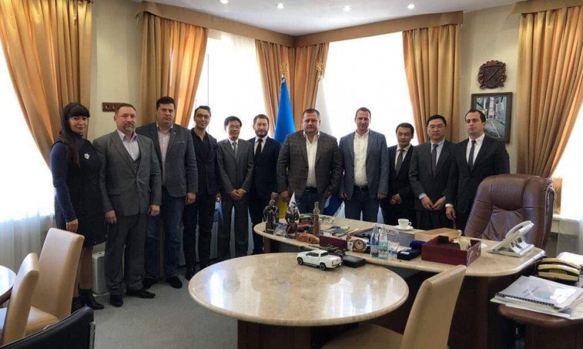 Мэр Днепра обсудил с представителями Китая обновление метро 