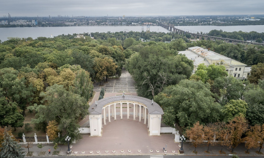 Летний Днепр: как выглядит парк Шевченко в конце августа 