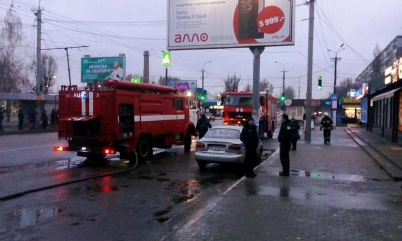 Пожар в Днепре: горел отдел бытовой химии в магазине «Еva»