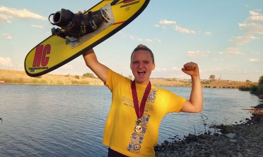 Воднолыжница из Днепра  установила новый рекорд Украины
