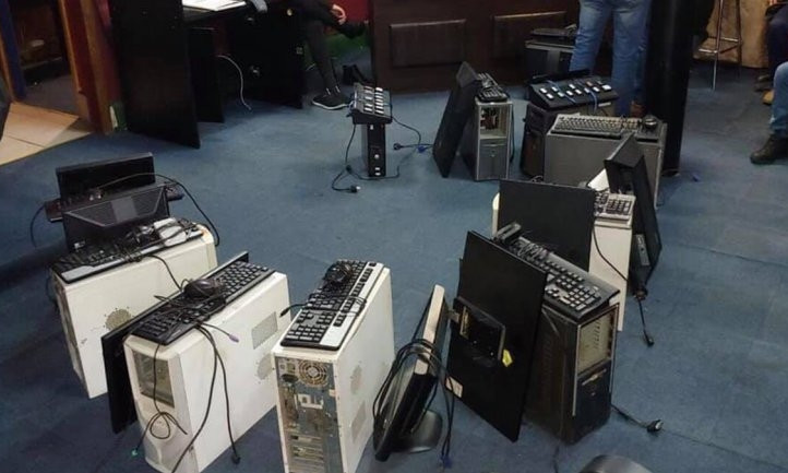 В регионе полиция закрыла три подпольных зала с игровыми автоматами