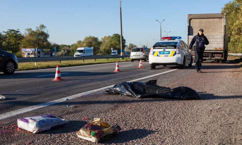 Смертельное ДТП в Днепре: грузовик сбил пешехода