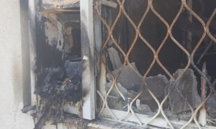 На Днепропетровщине сожгли единственный в селе банкомат
