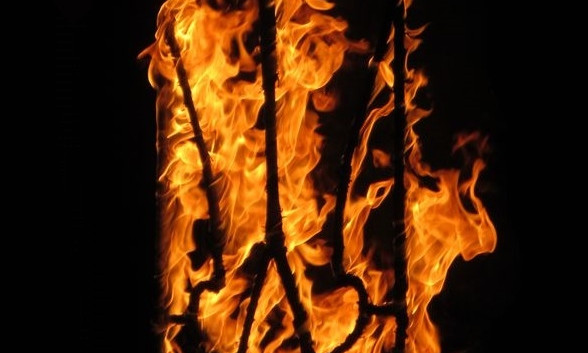 Огненные люди зажгли Днепропетровщину