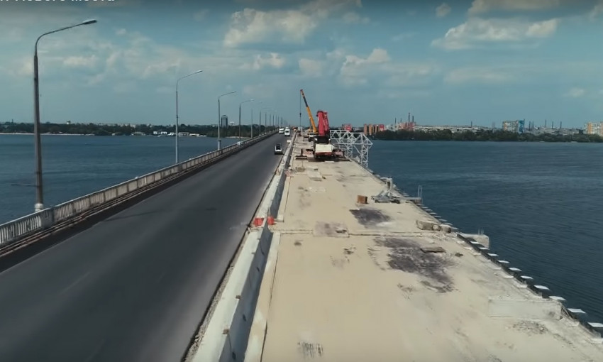 Ремонт Нового моста в Днепре закончится в конце декабря