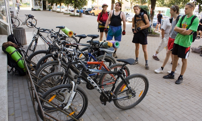 На Днепропетровщине установят велопарковки