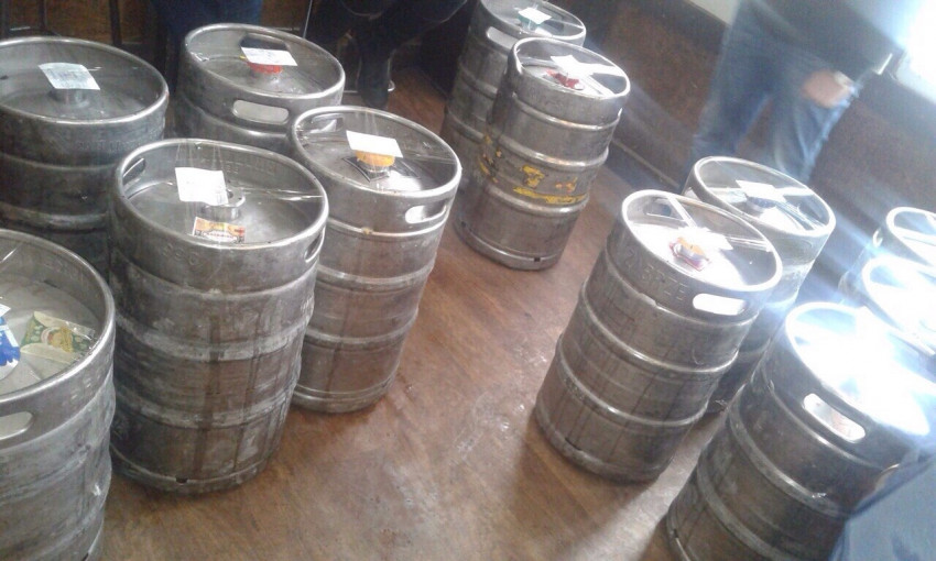 Полиция Днепра конфисковала пиво 