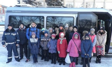Дети Днепропетровщины пообщались с будущими полицейскими 