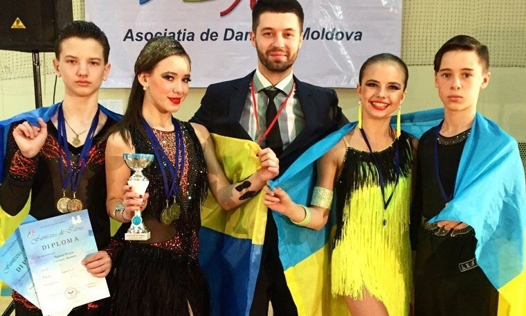 Танцоры Днепропетровщины заняли первенство в Молдове 