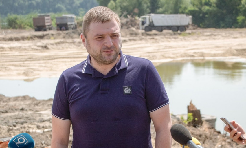 Михаил Лысенко рассказал о строительстве прибрежного сквера
