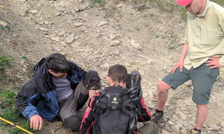 Турист из Днепра пострадал в горах Закарпатья