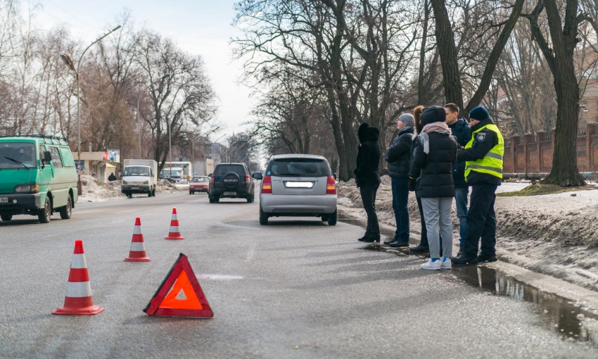 ДТП в Днепре: автомобиль сбил пешехода