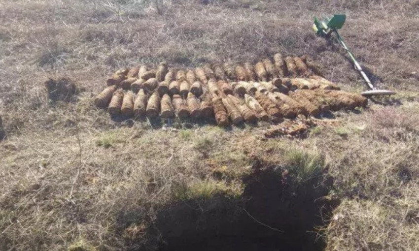 На Днепропетровщине обнаружили 139 боеприпасов 