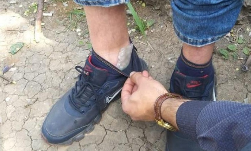 Житель Днепропетровщины прятал наркотики в носках