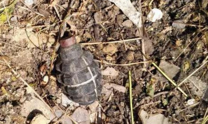 На Днепропетровщине во время тушения пожара нашли гранату 