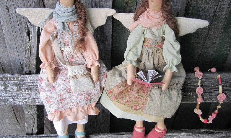 В Днепре проходит выставка-ярмарка  кукол ручной работы 