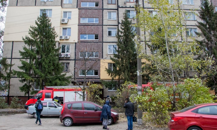 Пожар в Днепре: на проспекте Героев горела квартира