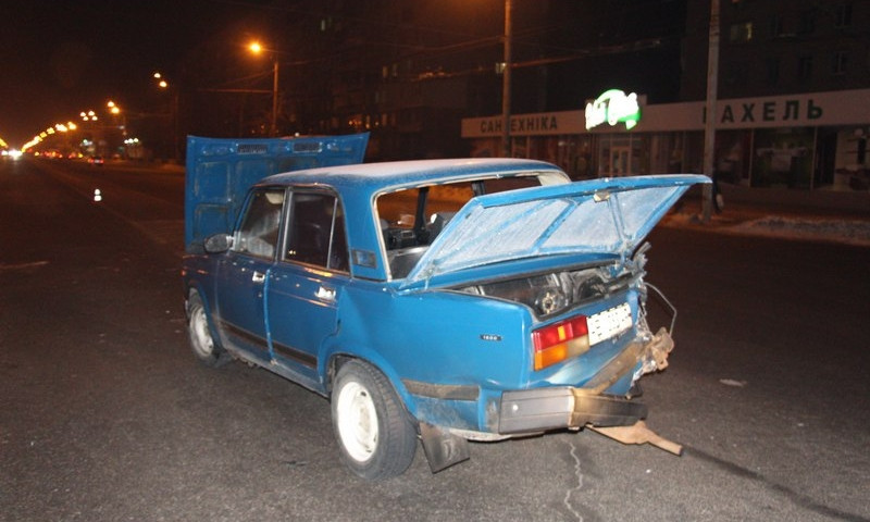 ДТП в Днепре:на Слобожанском столкнулись автомобили 