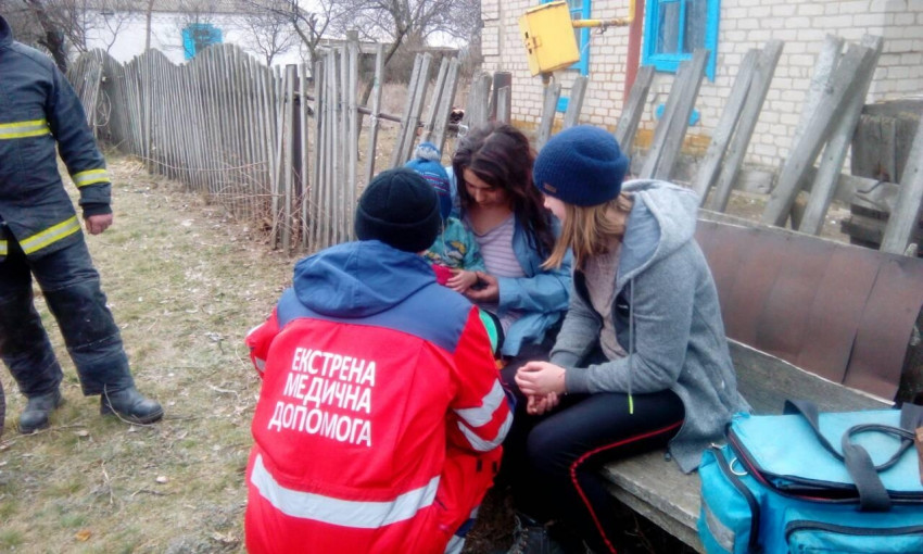 Пожар на Днепропетровщине: во время пожара пострадал ребенок