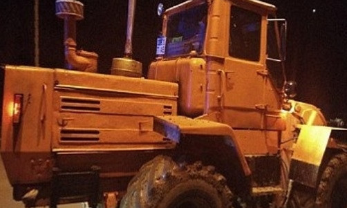 На Днепропетровщине тракторист-лихач удивил полицию 