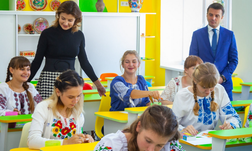 Марина Порошенко открыла новый инклюзивный центр под Днепром