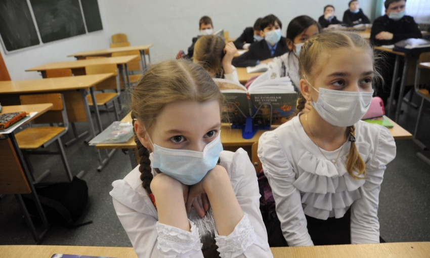 Из-за гриппа на Днепропетровщине дети не будут учиться 