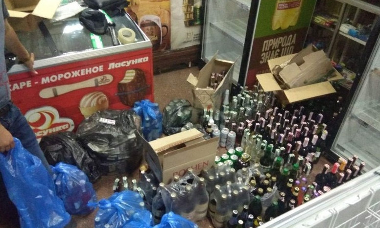 В Днепре полиция обнаружила незаконную продажу алкоголя