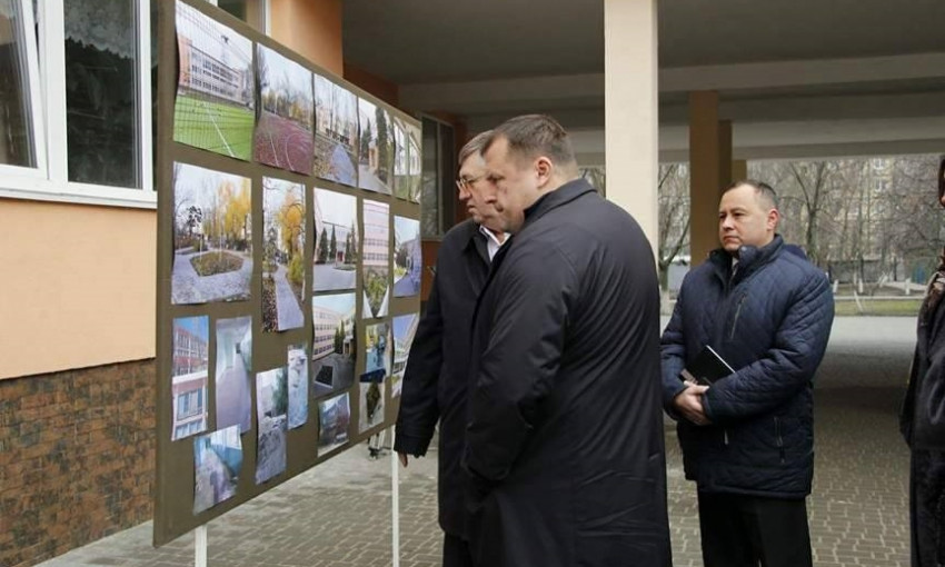 Борис Филатов рассказал о реконструкции школы в Днепре 