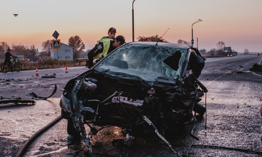 ДТП в Днепре: на Полтавском шоссе погиб сотрудник полиции