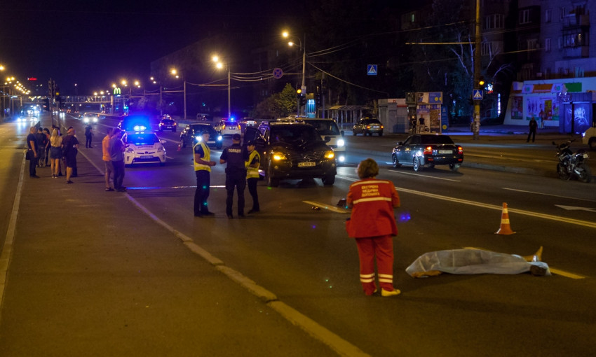 ДТП в Днепре: авто насмерть сбило пешехода