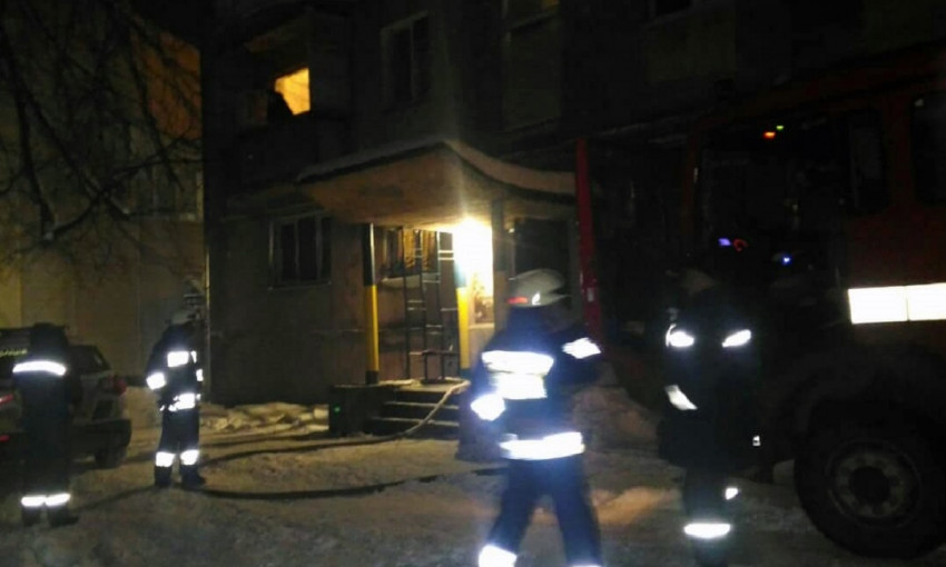 Пожар в Днепре: в горящей квартире погиб мужчина